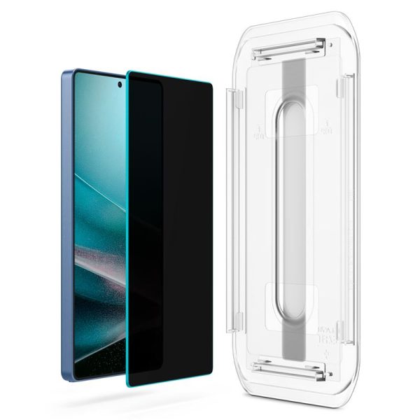 Spigen Glass tR EZ Fit HD (Privacy) 2 Pack-Samsung Galaxy S25 Ultra (AGL09335) - Image 8