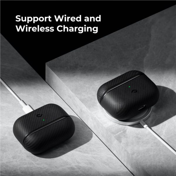 Pitaka MagEZ case black/grey - Airpods Pro (APM5001) - Image 5