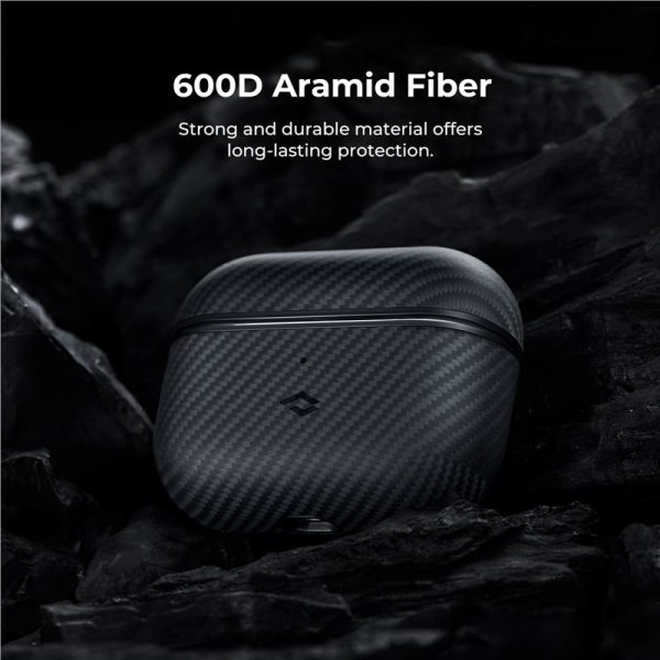 Pitaka MagEZ case black/grey - Airpods Pro (APM5001) - Image 8