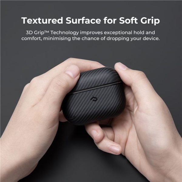Pitaka MagEZ case black/grey - Airpods Pro (APM5001) - Image 10