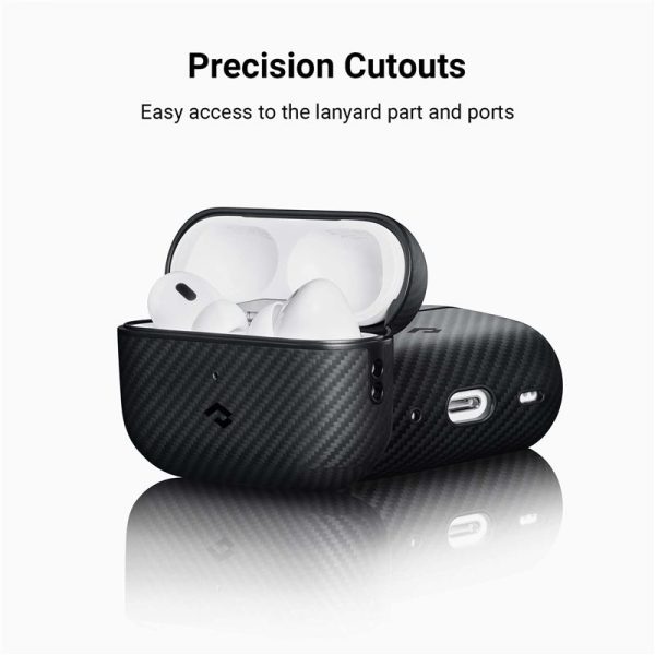 Pitaka MagEZ case black/grey - Airpods Pro/Pro 2 (APM7001) - Image 5