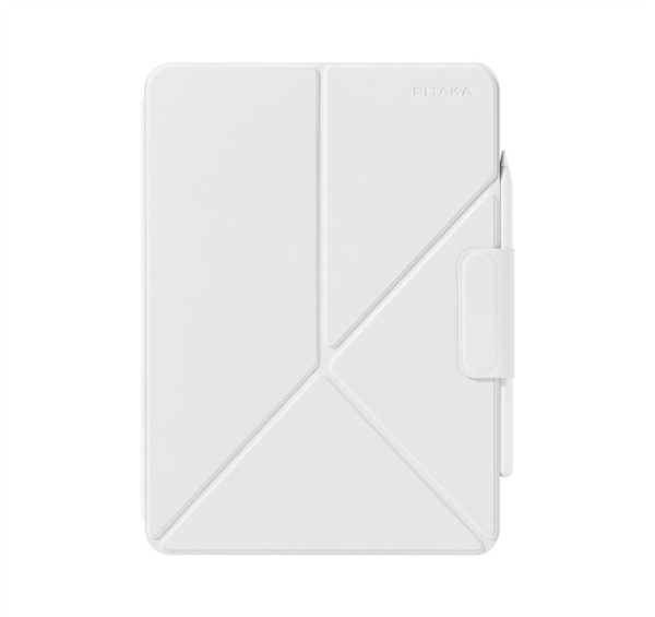 Pitaka Folio 2 case white - iPad Air 13" 2024 iPad Pro 12.9" 2018/2022 (FOL2304) - Image 10