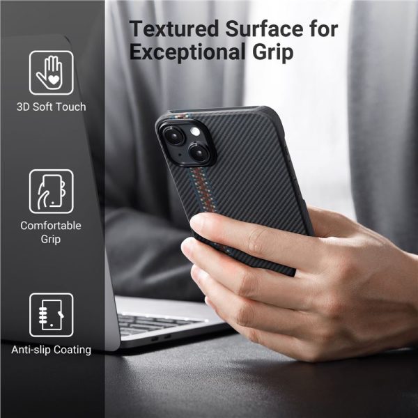 Pitaka Fusion Weaving MagEZ Case 3 rhapsody-Apple iPhone 14 (FR1401) - Image 5