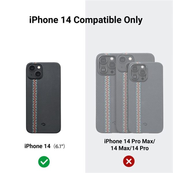 Pitaka Fusion Weaving MagEZ Case 3 rhapsody-Apple iPhone 14 (FR1401) - Image 8
