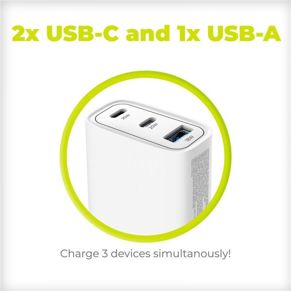 Mobile Origin GaN 40W Wall Charger MO13 1 USB-A + 2 USB-C (FRL-GAN40W-MO13) - Image 10