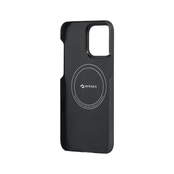 Pitaka MagEZ 4 600D case black/grey twill-Apple iPhone 15 Plus (KI1501MA) - Image 5