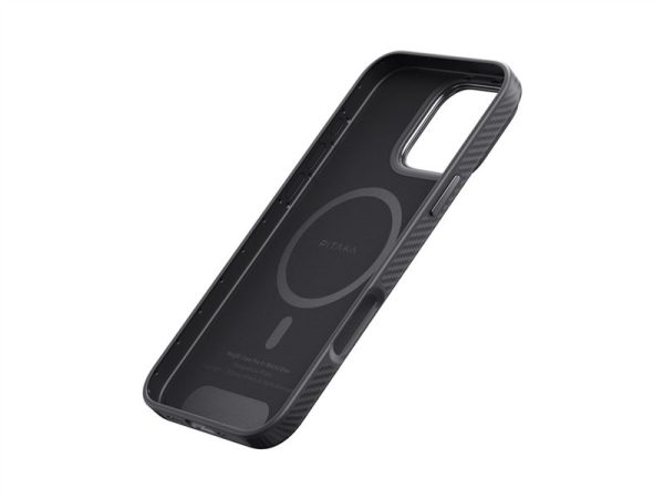 Pitaka Military-Grade Protective Case Black/Grey Twill -  iPhone 16 Pro Max (KI1601PMPA) - Image 4