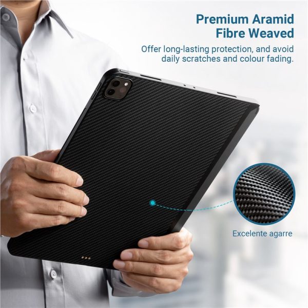 Pitaka MagEZ 2 black/grey - iPad Pro 12.9" 2022/2021 (KPD2204P) - Image 6