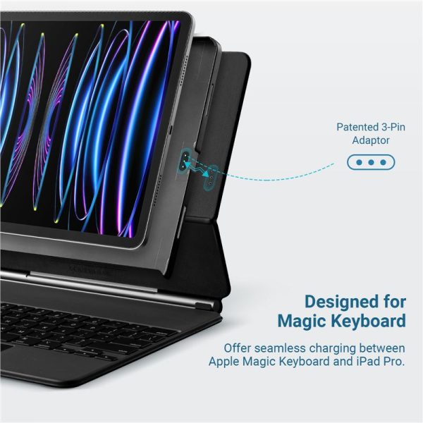 Pitaka MagEZ 2 black/grey - iPad Pro 12.9" 2022/2021 (KPD2204P) - Image 7