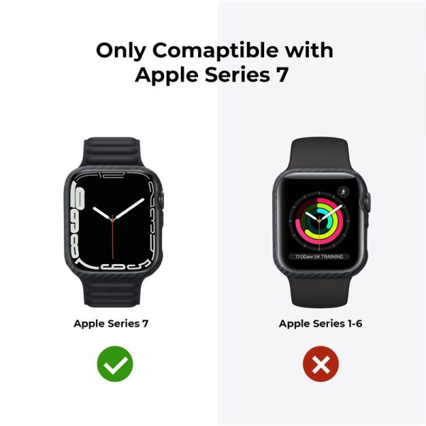 Pitaka Air case black/grey-Apple Watch 9/8/7 45 mm (KW2002A) - Image 8