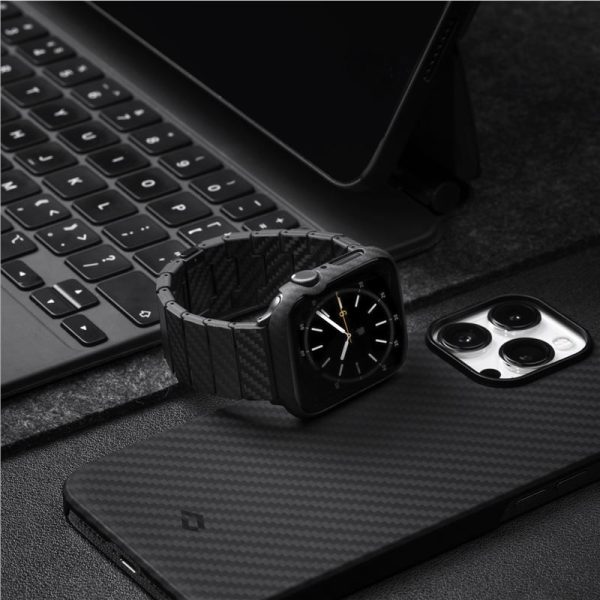 Pitaka Air case black/grey-Apple Watch 9/8/7 45 mm (KW2002A) - Image 9