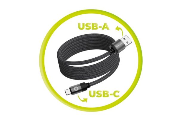 Mobile Origin Magnetic Patented Original Cable USB-A to USB-C 1m black (MC2-USBA-1M-BLK) - Image 11