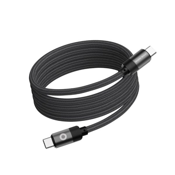 Mobile Origin Magnetic Patented Original Cable USB-C to USB-C 1m black (MC2-USBC-1M-BLK) - Image 4