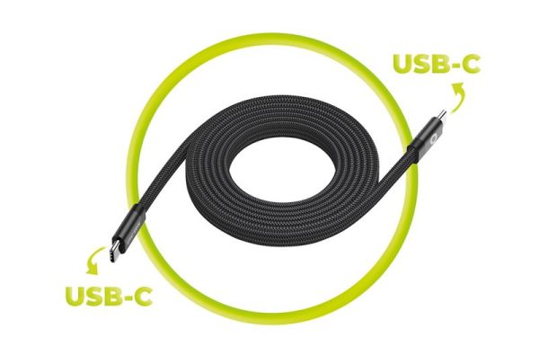 Mobile Origin Magnetic Flat Patented Original Cable USB-C to USB-C 1m black (MCF-USBC-1M-BLK) - Image 9