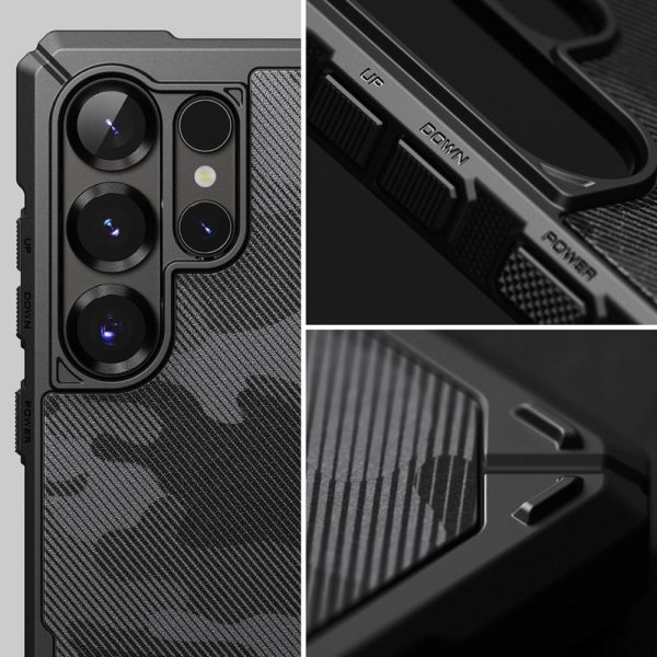 RINGKE RUGGED GEAR-SAMSUNG GALAXY S25 ULTRA CAMO BLACK - Image 7