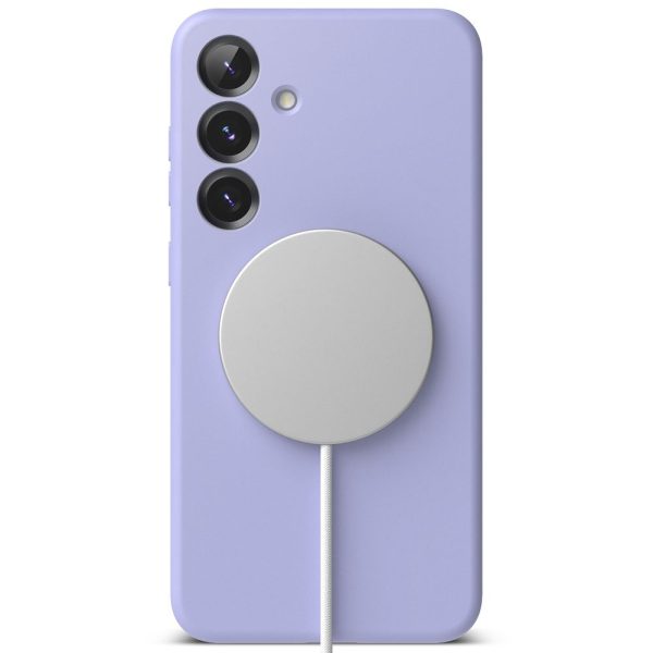 RINGKE SILICONE MAGNETIC MAGSAFE-SAMSUNG GALAXY S25 LAVENDER - Image 4