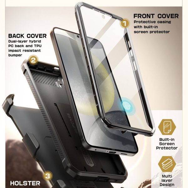 SUPCASE UNICORN BEETLE PRO 2-SET-SAMSUNG GALAXY S25 BLACK - Image 4