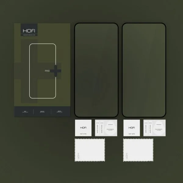 Τζάμι Προστασίας Samsung Galaxy S25 Hofi Glass Pro+ 2-Pack Black - Image 4