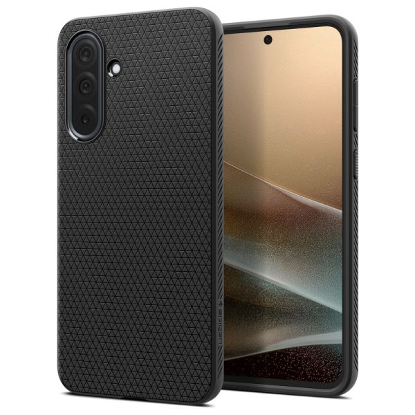 Spigen Liquid Air matte black-Samsung Galaxy A36 5G (ACS09199)