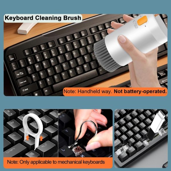 TECH-PROTECT CS01 CLEANER SET 20IN1 FOR PHONE & EARPHONE & TABLET & LAPTOP WHITE - Image 7