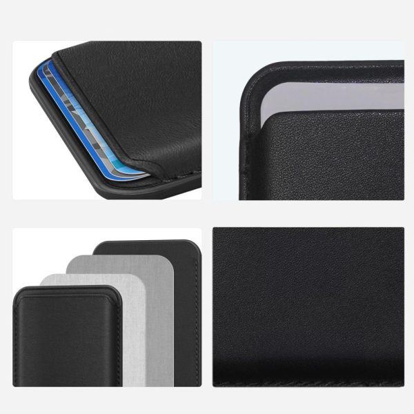 TECH-PROTECT MAGWALLET MAGSAFE UNIVERSAL MAGNETIC CARD HOLDER NAVY BLUE - Image 3