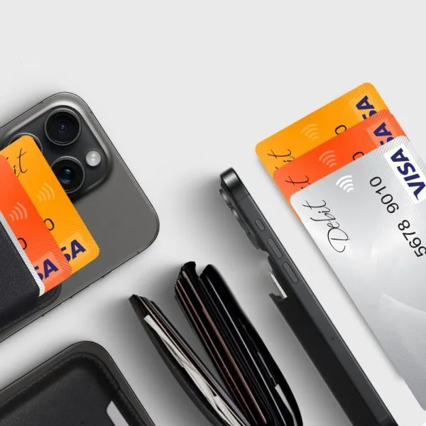 Μαγνητική Θήκη Καρτών MagSafe Tech-Protect CH01 MagWallet Navy Blue - Image 4