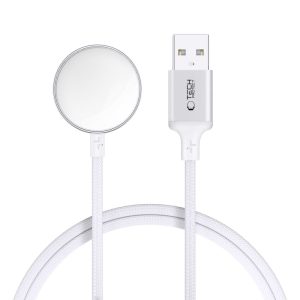 TECH-PROTECT MC02 ULTRABOOST MAGNETIC CHARGER CABLE 100CM APPLE WATCH WHITE