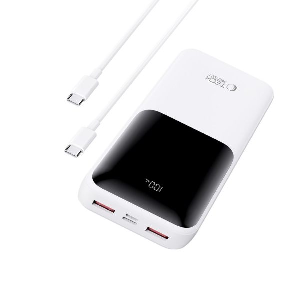 TECH-PROTECT PB02 POWER BANK 20000MAH 22.5W WHITE - Image 4