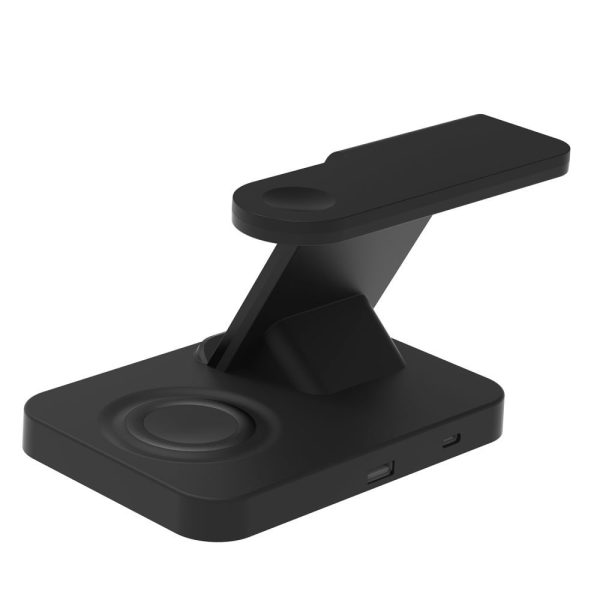 TECH-PROTECT QI15W-A37 3IN1 WIRELESS CHARGER FOR ANDROID & APPLE BLACK - Image 7