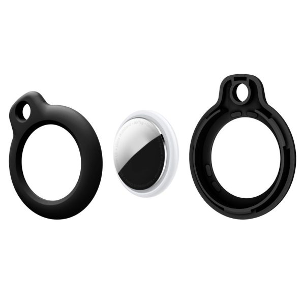 TECH-PROTECT ROUGH 2-PACK APPLE AIRTAG BLACK - Image 3