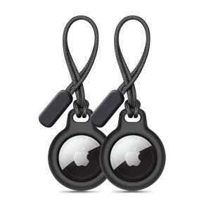 TECH-PROTECT ROUGH CHAIN 2-PACK APPLE AIRTAG BLACK