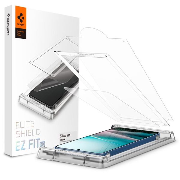 Spigen EliteShield EZ Fit HD 1 Pack - Samsung Galaxy S25