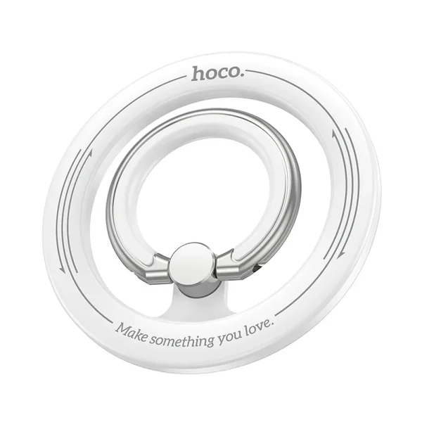 Hoco magnetic mobile phone ring holder GH1 white