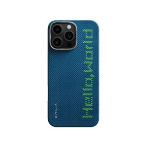 Θήκη iPhone 16 Pro Pitaka Tactile Woven Case Hello World
