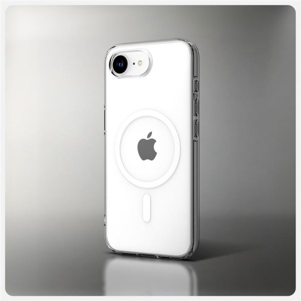 Spigen Crystal Flex MagSafe clear white-Apple iPhone 16e (ACS09127) - Image 3