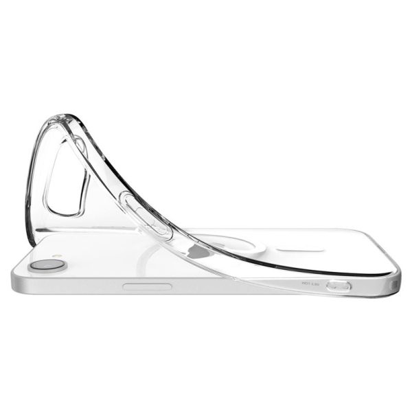 Spigen Crystal Flex MagSafe clear white-Apple iPhone 16e (ACS09127) - Image 15