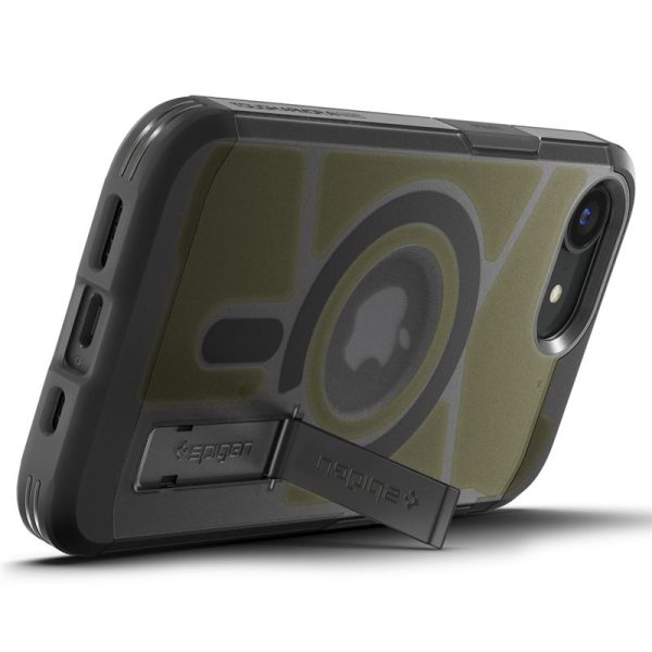 Spigen Tough Armor MagSafe frost black-Apple iPhone 16e (ACS09138) - Image 3
