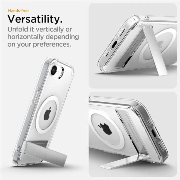 Spigen Ultra Hybrid S MagSafe clear white-Apple iPhone 16e (ACS09148) - Image 8