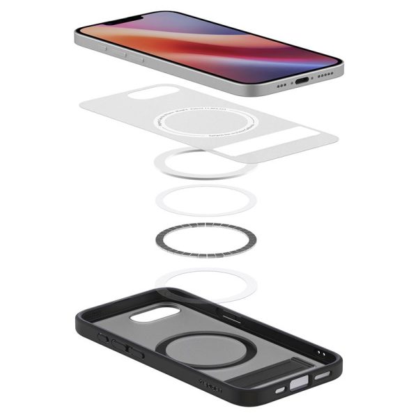 Spigen Ultra Hybrid S MagSafe frost black-Apple iPhone 16e (ACS09149) - Image 18