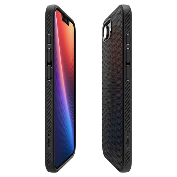 Spigen Liquid Air matte black-Apple iPhone 16e (ACS09161) - Image 5