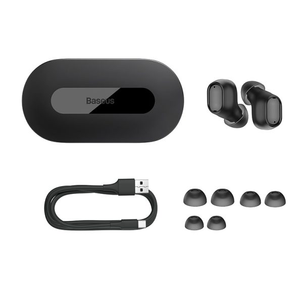 Baseus Bluetooth earphones TWS Bowie EZ10 black (A00054300116-Z1) - Image 3