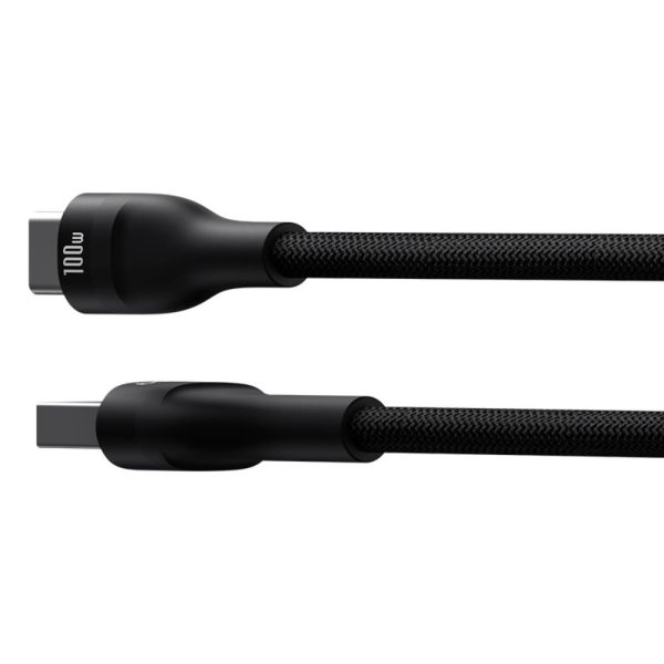 Baseus Flash 2 Charging Cable  USB to Type-C 100W 1m Cluster Black (P10311804111-00) - Image 4