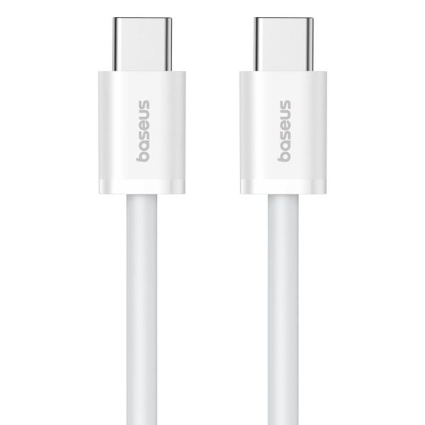 Baseus Superior Series 2 Fast Charging Data Cable Type-C to Type-C 100W 2m Moon White (P10365200211-04) - Image 3