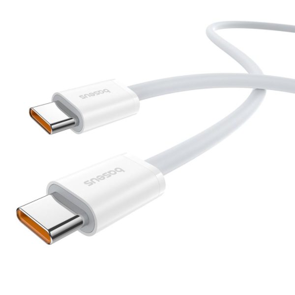 Baseus Superior Series 2 Fast Charging Data Cable Type-C to Type-C 100W 2m Moon White (P10365200211-04)