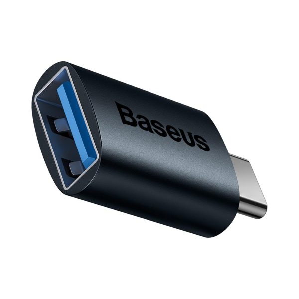 Baseus adapter Ingenuity USB-C to USB-A 3.1 blue OTG (ZJJQ000003) - Image 2