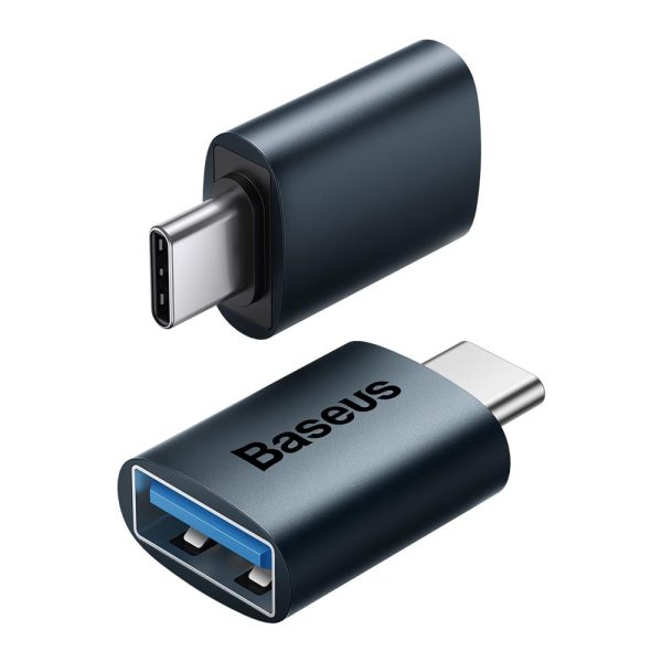 Baseus adapter Ingenuity USB-C to USB-A 3.1 blue OTG (ZJJQ000003) - Image 3