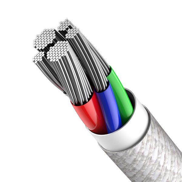 Baseus Cable  High Density PD Type-C to Lightning 1,0 m white 20W (CATLGD-02) - Image 5