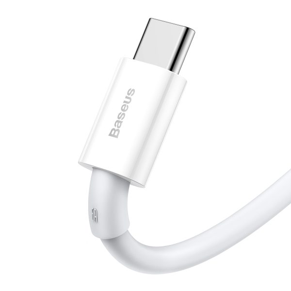 Baseus Cable  Superior USB to Type-C 1,0 m white 66W (CATYS-02) - Image 3