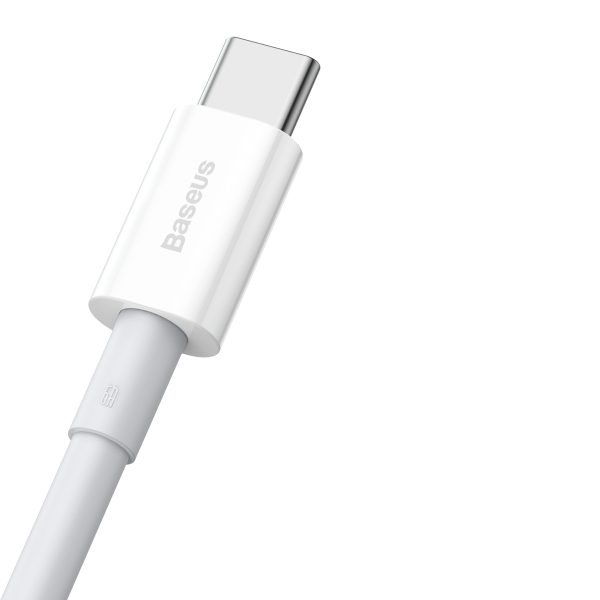 Baseus Cable  Superior USB to Type-C 1,0 m white 66W (CATYS-02) - Image 4