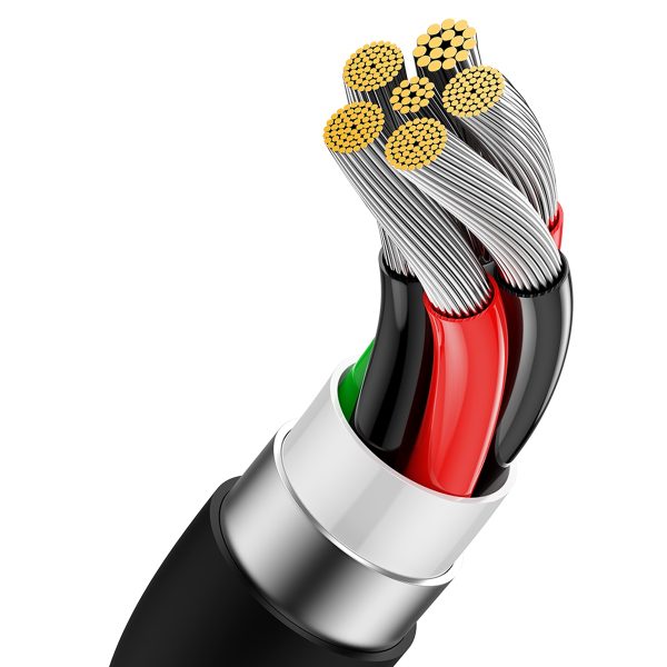 Baseus cable Superior USB - USB-C 1,0m cluster black 100W (P10320102114-00) - Image 5
